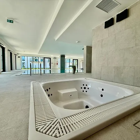 F201 Z Basenem, Sauna, Jacuzzi, Przy Samej Plazy - 5d Διαμέρισμα *